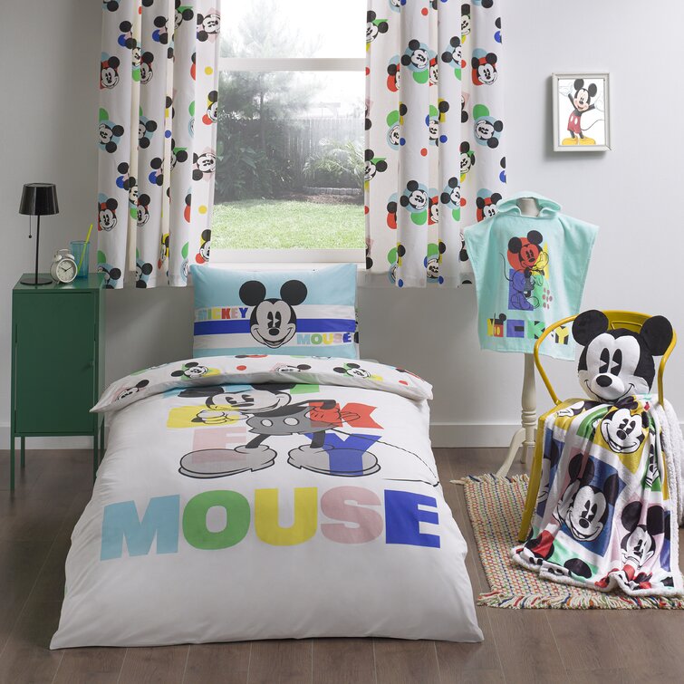 Mickey mouse twin outlet bed in a bag